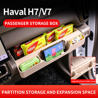Boîte de rangement en silicone spéciale pour siège avant Haval H7 V7 Plus, tapis de protection décoratif, accessoires Haval H7 2026
