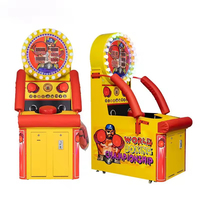 Boxe roi adulte rédemption Arcade Machine noir monnayeur poinçon mesure jeu de boxe