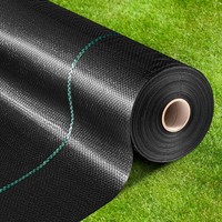 Plastiek onkruidmat anti-onkruid landschapsdoek grondbedekking doorlatende onkruidbarrière voor landbouwgrond fruitbomen groenten teelt