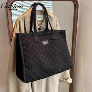 Bolsa de Lona PLAYMAX de Gran Capacidad para Mujer, Nueva Moda, para Salir, de un Solo Hombro, para Mamá, 35x40cm, Personalizable - Product Image 6
