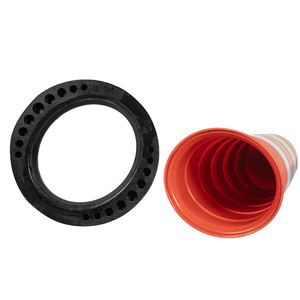 HONGQIAO 1100mm di alta qualità per la costruzione di barili stradali a forma di tamburo barricata - Product Image 4