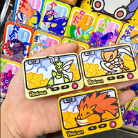 GP Poke Mon Bricks MaoMao Mini Cute Acrylic Magnetic Case Pokemoned Wholesale Pikachuu Statue Eif Baby Gift for Kids Board Game