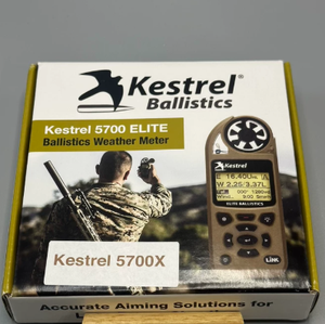 เครื่องวัดสภาพอากาศรุ่นใหม่ Kestrel Tactical Ballistics Series, Kestrel 5700 Elite/5700X/Kestrel 5700 สำหรับการวัดแรงกระแทก - Product Image 1