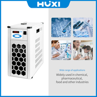HUXI Bain-marie de laboratoire 4.5L-40C-RT Pompe de circulation de refroidissement à basse température Moteur central Refroidisseur d'eau Pompe de refroidissement