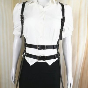 Vente directe d'usine de vêtements en cuir pour bondage, vêtements ajourés, accessoires, accessoires BDSM pour couples, costumes de performance. - Product Image 1