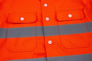 Áo bảo hộ phản quang, áo sơ mi bảo hộ, quần áo bảo hộ xây dựng, áo khoác bảo hộ, đồng phục bảo hộ màu cam huỳnh quang - Product Image 5