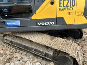 Excavatrice sur chenilles Volvo EC210D de 21 tonnes Hydraulique d'occasion haut de gamme avec performances exceptionnelles Offres de moteur à bas prix - Product Image 5