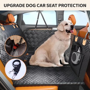 Coprisedile per Auto Ecologico per Cani, Estensore per Sedile Posteriore con Base Rigida, Amaca per Cani per Auto, SUV e <span class=keywords><strong>Camion</strong></span> - Product Image 4