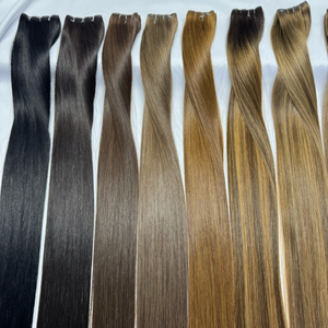 Extensiones de Cabello Ruso de Trama Doble Genius Butterfly, Cabello Remy Liso Kinky, Venta al por Mayor - Product Image 6