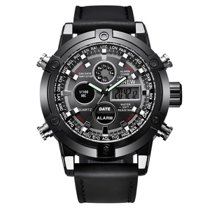 <span class=keywords><strong>Reloj</strong></span> Inteligente Grande de 50 mm, Relojes de Cuarzo Originales para Hombre, <span class=keywords><strong>Reloj</strong></span> Digital de Pulsera, Cronógrafo Analógico-Digital <span class=keywords><strong>Poljot</strong></span>, Correa de Cuero - Product Image 2