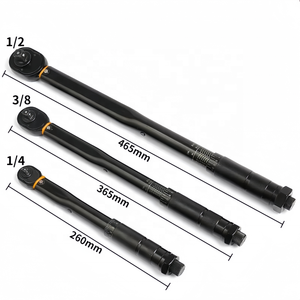 Clé dynamométrique à tube plat à dégagement rapide noire, très vendue, pour réparation de vélo, 1/4'' 5-25 N.m & 44,25 - 221,27 In.lb - Product Image 3