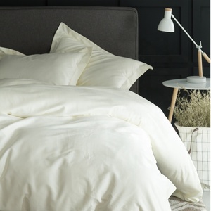 Juego de Ropa de Cama de Lujo de 4 Piezas, Tejido Liso, Suave, 100% <span class=keywords><strong>Algodón</strong></span> Supima, Ignífugo, 500 Hilos - Product Image 2