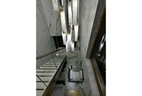 Escalier moderne de luxe cage d'escalier suspendre suspension lampe lustre LED luminaires pour l'entrée