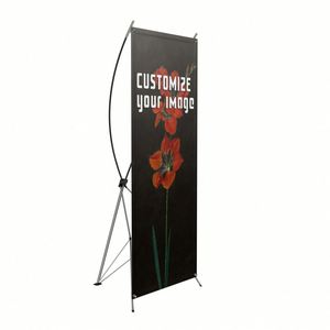 Support de toile de fond rétractable pour fournisseur en gros, impression numérique, présentoir d'exposition 180x80cm, support de bannière en X personnalisé pour salon professionnel - Product Image 5