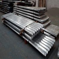 Tôle de Toiture Métallique Ondulée Galvanisée avec Revêtement en Zinc Dx52D SGCC, Épaisseur 0,22-0,25 mm, Douce, Zéro Paillette, Certifiée CE