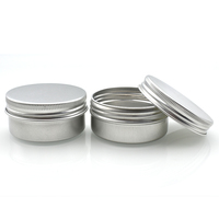 Aluminiumdosen mit Schraubverschluss für Hautpflegecremes, Niedriger MOQ, 10g 15g 20g 30g 40g 50g 60g 80g 100g 120g 150g 200g 250g