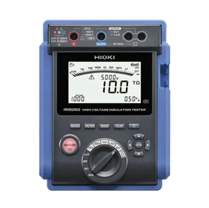 เครื่องทดสอบฉนวนไฟฟ้าแรงสูง Hioki IR5050 5kV, 10T, IV 1000V, PI/DAR/DD, หน่วยความจำข้อมูลสำหรับการทดสอบหม้อแปลงและสายเคเบิล - Product Image 5