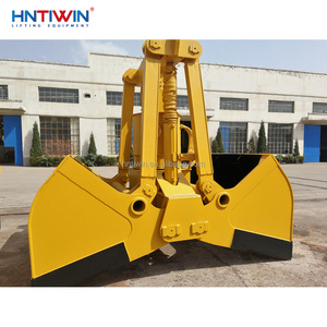 Populaire grue corde à clapet hydraulique <span class=keywords><strong>Orange</strong></span> <span class=keywords><strong>Peel</strong></span> saisir seau moteur en acier inoxydable télécommande sans fil pour ferraille pour 5t - Product Image 2