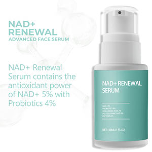 Logo personalizado NAD + Bio Renewal Serum con 5% NAD + y 4% Probióticos Anti-envejecimiento y suero facial brillante Aceptar OEM ODM - Product Image 2