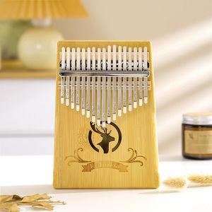 Nouveau kalimba à 17 touches, piano à pouce facile à jouer, instrument de musique portable - Product Image 2