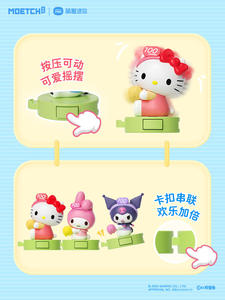 18 Scatole All'ingrosso MOETCH <span class=keywords><strong>Personaggi</strong></span> Sanrio Serie Perfect Score Cheerleading Squad Quokka Blind Bag Scatola da Collezione per Giocattoli - Product Image 4