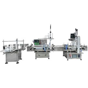 สายการผลิตบรรจุของเหลวอัตโนมัติ เครื่องบรรจุ ฝาปิด และคัดแยกอัตโนมัติ - Product Image 1