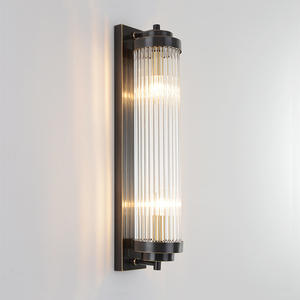 <b>Modern</b> Nordic Style LED Wall <b>Lamp</b> with Glass <b>Shade</b> New Indoor Bedside Decorative Lighting - Product Image 2