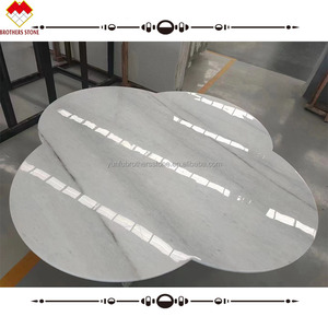 Phổ biến 6-8-10 chỗ ngồi bằng đá cẩm thạch trắng bàn ăn đặt 6 ghế bằng đá cẩm thạch trắng trung tâm coffes bảng thiết kế hiện đại - Product Image 5