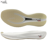 Semelle de chaussure de course Mustang hautement élastique, antidérapante, résistante à l'usure, en caoutchouc EVA, légère, absorbant les chocs