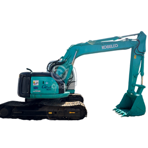 รถขุดไฮดรอลิกแบบตีนตะขาบ Kobelco SK135SR มือสอง ขนาดกะทัดรัด หมุนหางได้ 0 องศา ประสิทธิภาพสูง รุ่น SK130 SK140 SK200 - Product Image 1