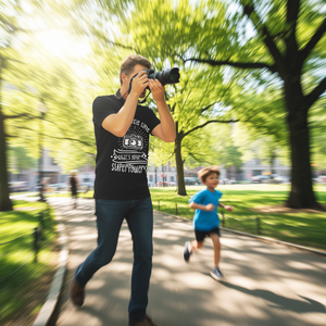 T-shirt de photographie sur le thème des super-héros : Stoppez le temps, libérez votre créativité ! - Product Image 3