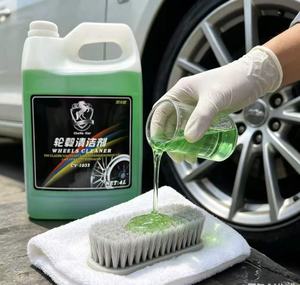 CheVe.Gar CV-1033 Limpiador de Ruedas de Plástico 4L, Eliminador de Óxido sin Contacto, <span class=keywords><strong>Desengrasante</strong></span> para Llantas de Aleación, Lubricante para Cadenas y Piñones de Coche - Product Image 2