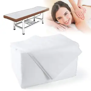 Hot sale PP+PE Nonwoven Disposable waterproof and oil proof massage table bed sheets OEM