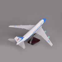 Modèle d'avion en résine Air Force One B747 47 cm, cadeau d'affaires