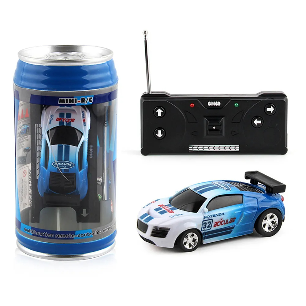 Ept bán buôn 6 màu sắc 1:45 điều khiển từ xa xe trong Coke có thể 4WD mini Racing Drift Mini RC xe