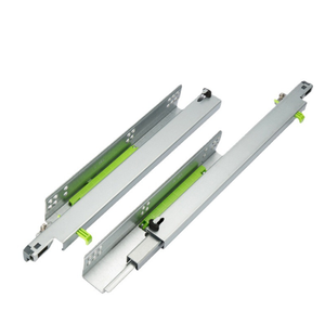 Rieles Deslizantes <span class=keywords><strong>de</strong></span> Metal <span class=keywords><strong>de</strong></span> Zinc <span class=keywords><strong>de</strong></span> Extensión Completa con Cierre Suave <span class=keywords><strong>de</strong></span> 20'' 500mm, Herrajes para Muebles, Guías <span class=keywords><strong>de</strong></span> Cajones <span class=keywords><strong>de</strong></span> Montaje Inferior - Product Image 1