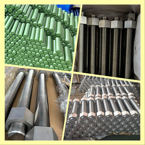 Nhà máy tùy chỉnh hoàn toàn <span class=keywords><strong>Threaded</strong></span> <span class=keywords><strong>Rod</strong></span> din975 M27 * 300 thép hợp kim <span class=keywords><strong>4.8</strong></span>-12.9 lớp kẽm mạ Stud bu lông với các loại hạt và máy giặt - Product Image 6