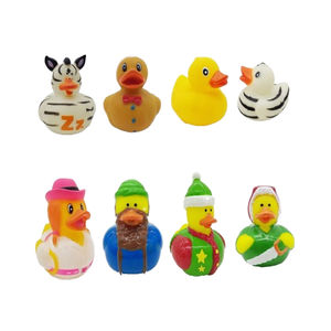 OEM ODM giocattoli di anatra in vinile giallo personalizzato fabbrica-migliori giochi di bagno e acqua per bambini anatre di gomma in plastica per regali per bambini e neonati - Product Image 2