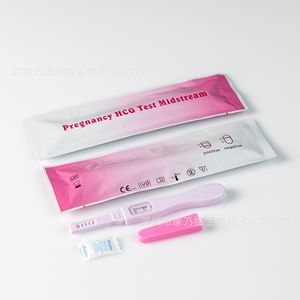 ชุดตรวจการตั้งครรภ์แบบแท่ง สีขาว ได้รับการรับรองมาตรฐาน CE สำหรับใช้ที่บ้าน - Product Image 2