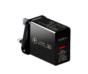 Single Port 3A QC3.0 USB Wall Charging Android Mobile Travel <b>Adapter</b> for Smartphone Fast Charging Head - Product Image 5