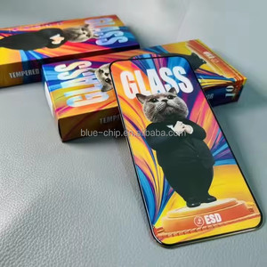 HD bảo vệ điện thoại di động phim Tempered Glass đầy đủ keo chất lượng cao ESD chống tĩnh bảo vệ màn hình cho Motorola G điện 2024 - Product Image 4