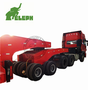 Çin üretimi ağır hizmet çekici Dolly Dolly Link Flatbed yarı römork alçaltılmış römork kamyonlar için - Product Image 1