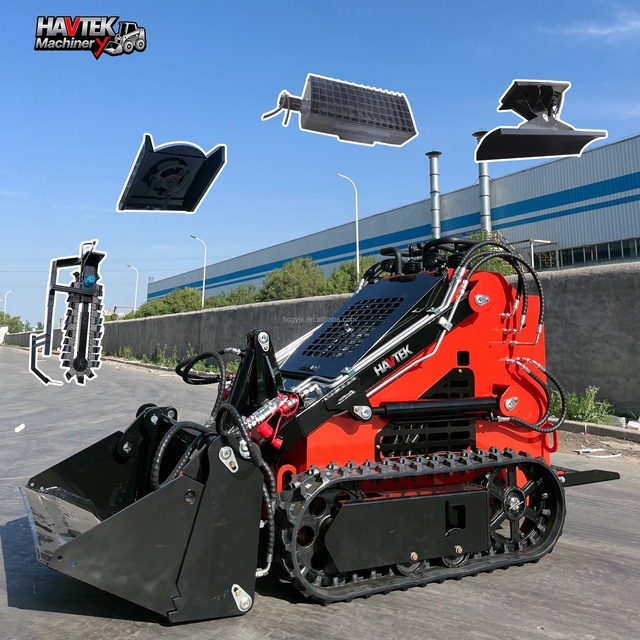 Hot-selling Mini Loader Factory Direct Sales of Backhoe Skid Steer Loaders in China Front-end Mini Skid Steer Loader