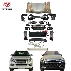 Kit carrosserie TEYOUTE 4x4 tout-terrain modifié : pare-chocs, calandre, jupes latérales, phares et feux arrière pour ISUZU D-Max 12-18 – Pièces de lifting complet - Product Image 2