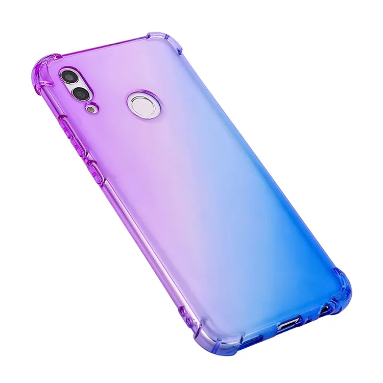 Hot Sale Gradient Color Soft Anti Shock Tpu Phone Case For Huawei Honor 10 Lite Back Cover
