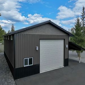 Garage mobile pour véhicule privé, structure en acier robuste, taille personnalisable, livraison rapide, prix compétitifs - Product Image 3