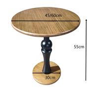 Table basse mobile DISHI, petite, rétro, en bois, simple, style nordique, portable, de luxe, moderne, pour salon, table de chevet, chambre à coucher