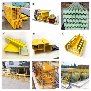 Profilés FRP à haute rigidité, profilés FRP extrudés, tubes carrés FRP pour applications <span class=keywords><strong>en</strong></span> conditions météorologiques extrêmes - Product Image 3