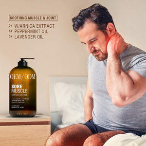 Etiqueta Privada con extracto <span class=keywords><strong>de</strong></span> árnica relajante calma el dolor en los músculos Aceite <span class=keywords><strong>de</strong></span> Masaje - Product Image 3