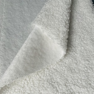 100% Polyester Teddy Velours Tissu Sherpa Polaire <span class=keywords><strong>Utilisation</strong></span> pour Canapé Couverture Maison Textile Meubles Ensembles Jouet Costumes - Product Image 1